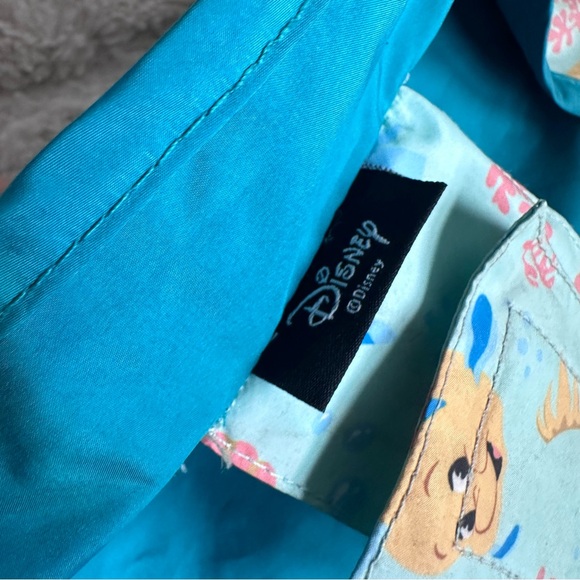 Disney X Chewy | Lightweight Flounder Print Dog & Cat Raincoat | Size Large - Picture 9 of 11